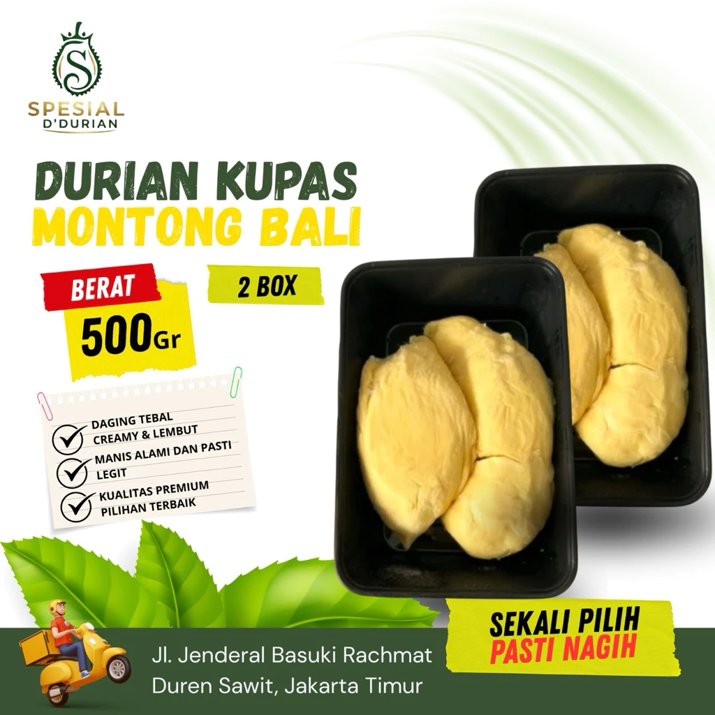 Spesial Durian Montong Bali Grade A+ - Gambar 2