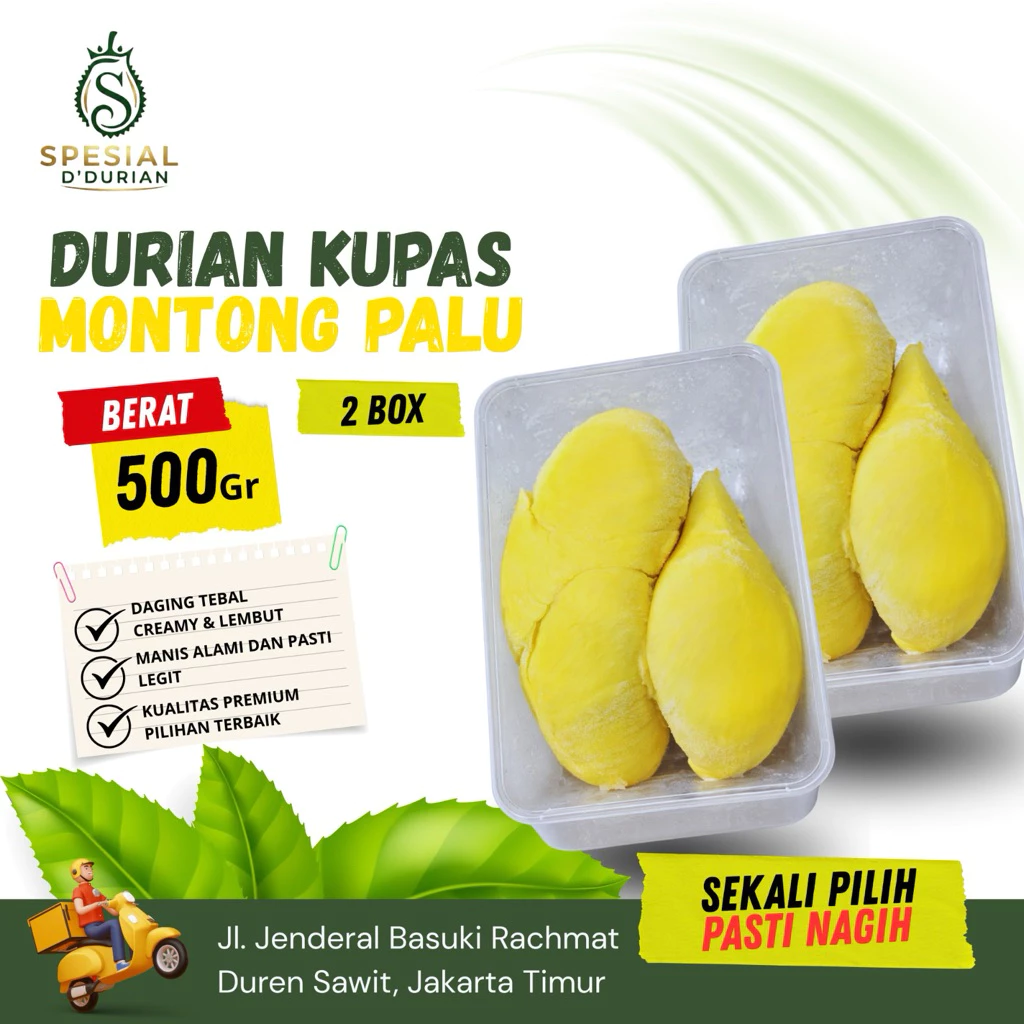 Spesial Durian Montong Palu 100% Asli - Gambar 3